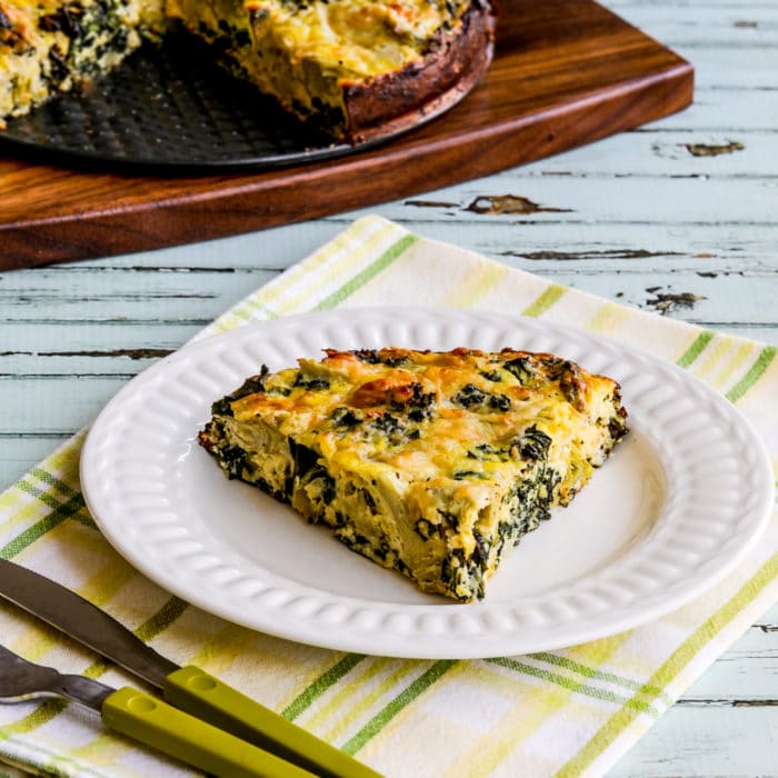 Artichoke, Kale, and Ricotta Pie – Kalyn's Kitchen