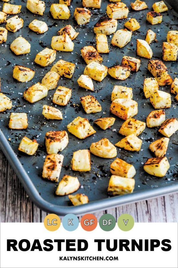 Roasted Turnips Kalyn's Kitchen