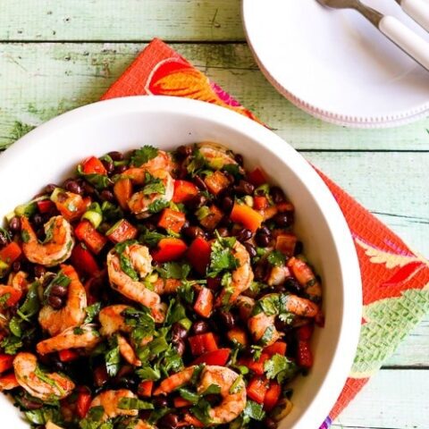Shrimp and Black Bean Salad 