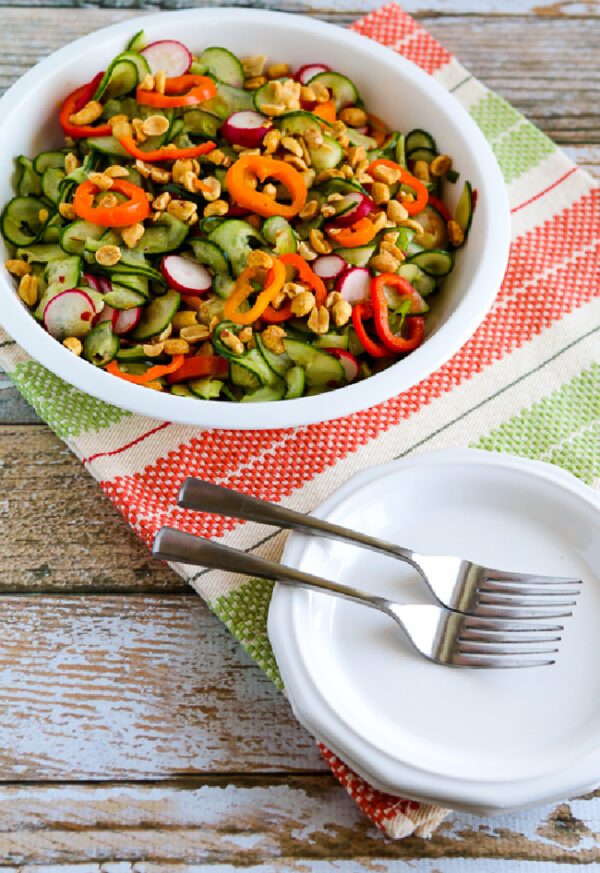 Cucumber Ribbon Salad Kalyn's Kitchen