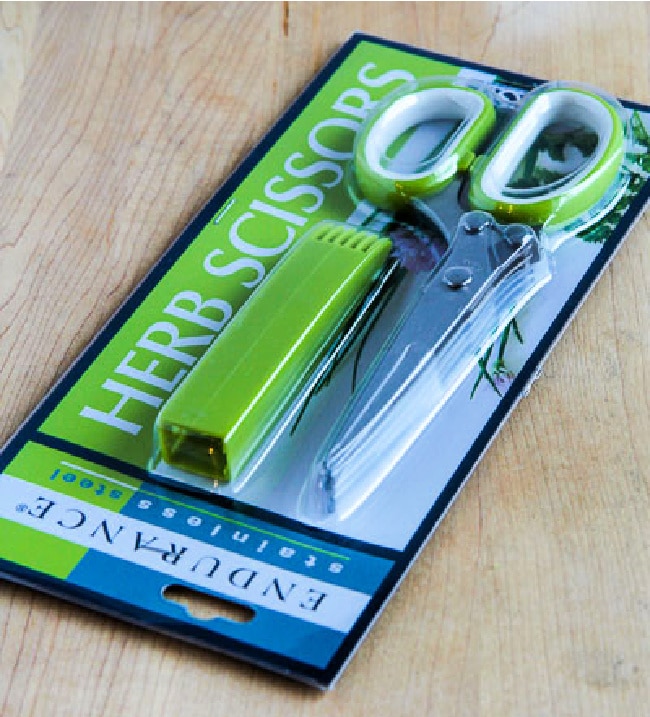 Kalyn's Kitchen Picks: Herb Scissors photo of herb scissors in package