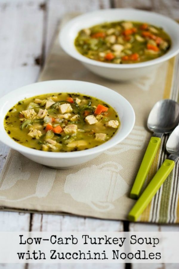 Kalyn's Kitchen Picks: Penzey's Turkey Soup Base (Plus Lower-Carb Gravy and Other Recipes to Use Turkey Base) found on KalynsKitchen.com