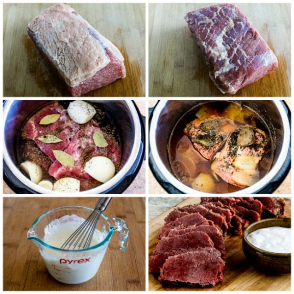 Instant Pot Corned Beef with Creamy Horseradish Sauce Kalyn's Kitchen