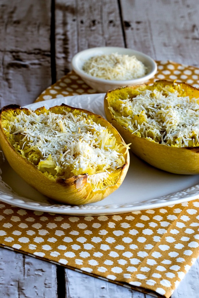 Spaghetti Squash with Mizithra