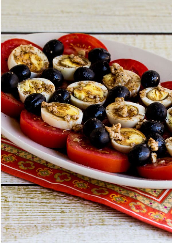 Tomato, Egg, and Olive Salad Kalyn's Kitchen