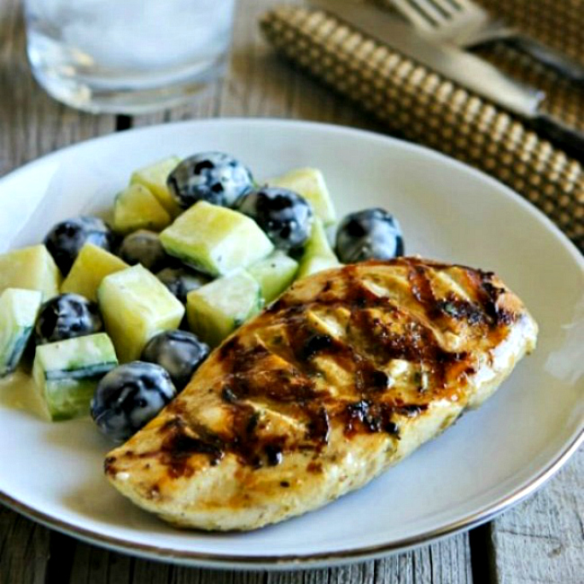 Grilled Chicken with Lemon, Capers, and Oregano