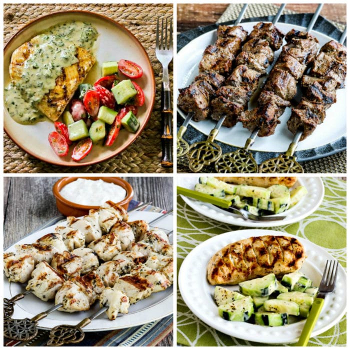 Favorite Low-Carb and Keto Grilling Recipes photo collage