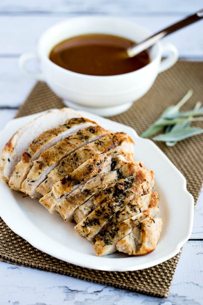 Instant pot half discount turkey breast bone in