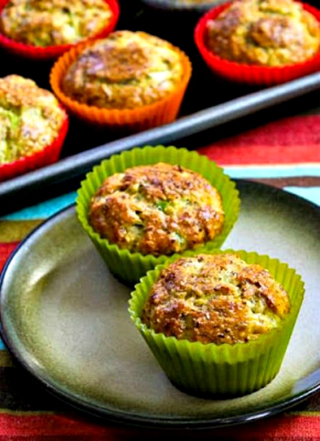 Flourless Egg and Cottage Cheese Savory Breakfast Muffins