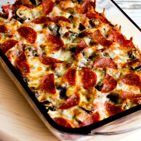 Low-Carb Deconstructed Pizza Casserole-image