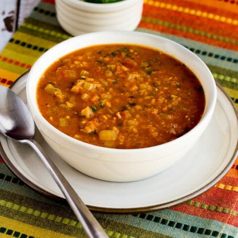 Mexican Red Lentil Stew 