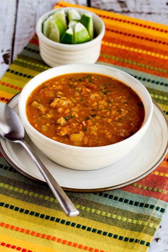 Mexican Red Lentil Stew 