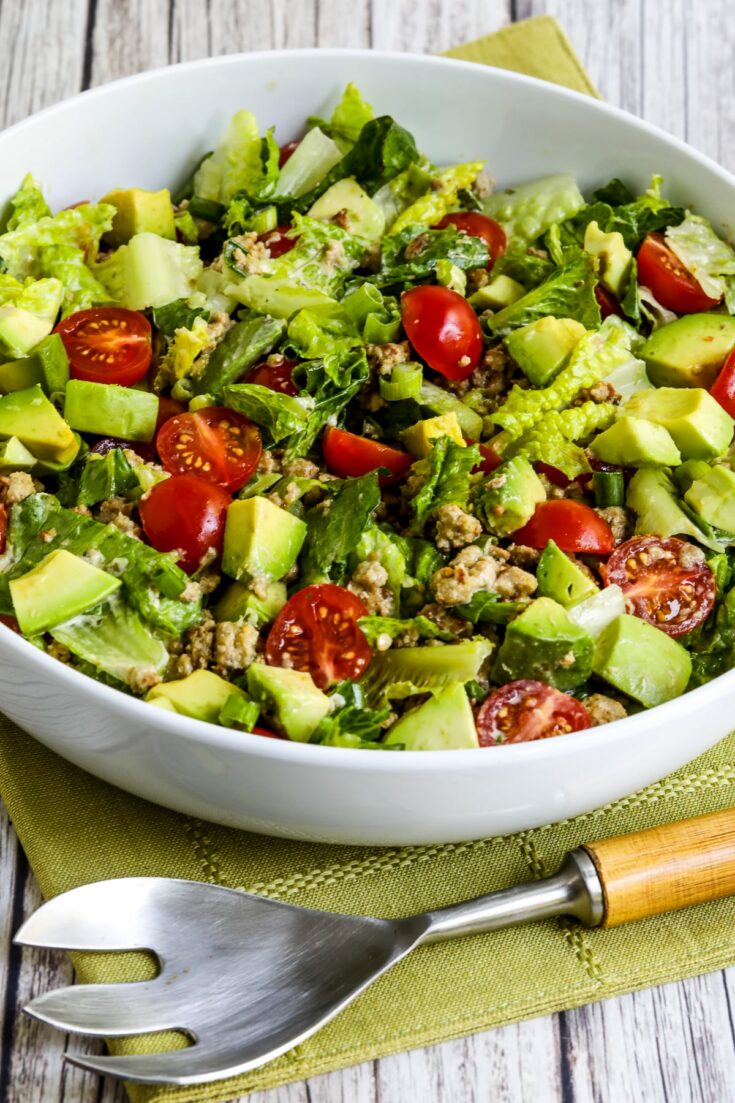 Ground Turkey Taco Salad with Salsa Verde Ground Turkey Taco Salad with Salsa Verde