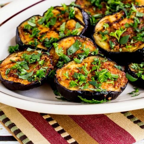 Spicy Grilled Eggplant 