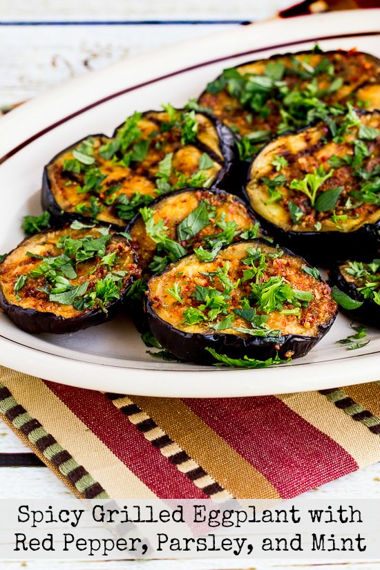 Spicy Grilled Eggplant Video Kalyn S Kitchen