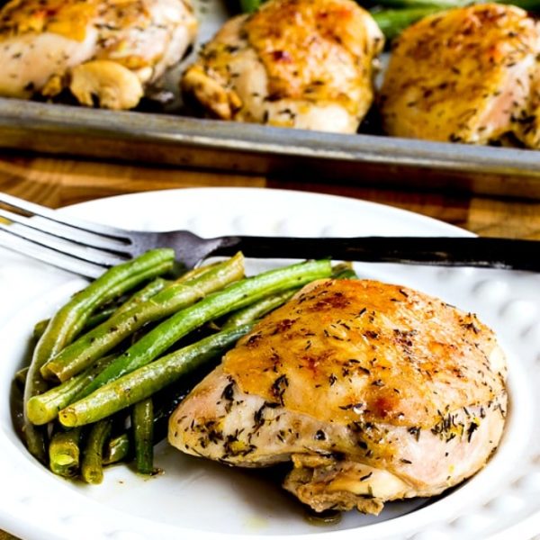 Roasted Lemon Chicken and Green Beans Sheet Pan Meal (Video) – Kalyn's ...