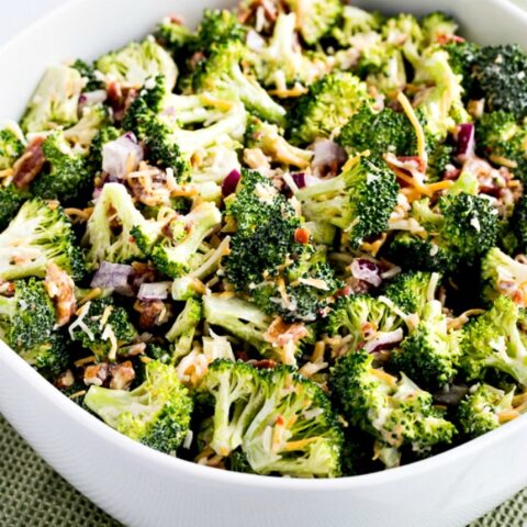 Sweet And Sour Broccoli Salad Video Kalyn S Kitchen