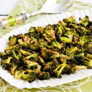 Quick Roasted Broccoli with Soy Sauce and Sesame (Video)