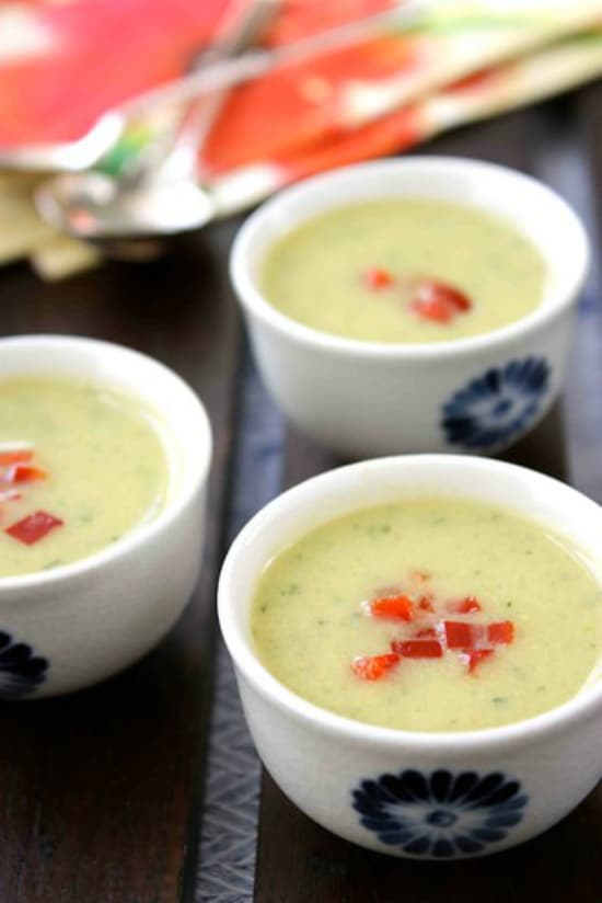 Creamy Zucchini and Coconut Milk Soup