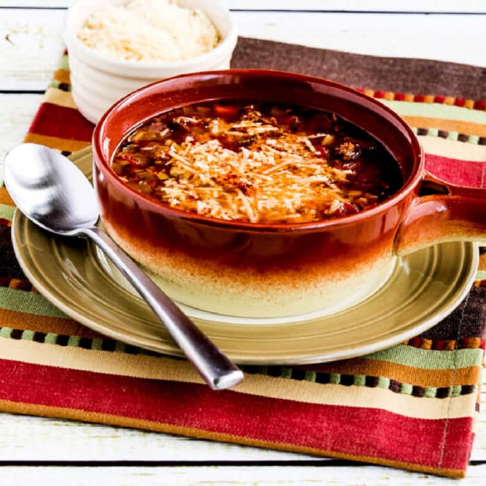 Pasta e Fagioli Soup (LowCarb) Kalyn's Kitchen