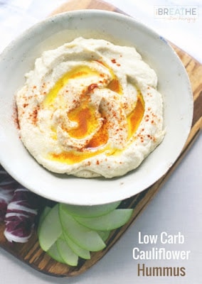Low-Carb Cauliflower Hummus