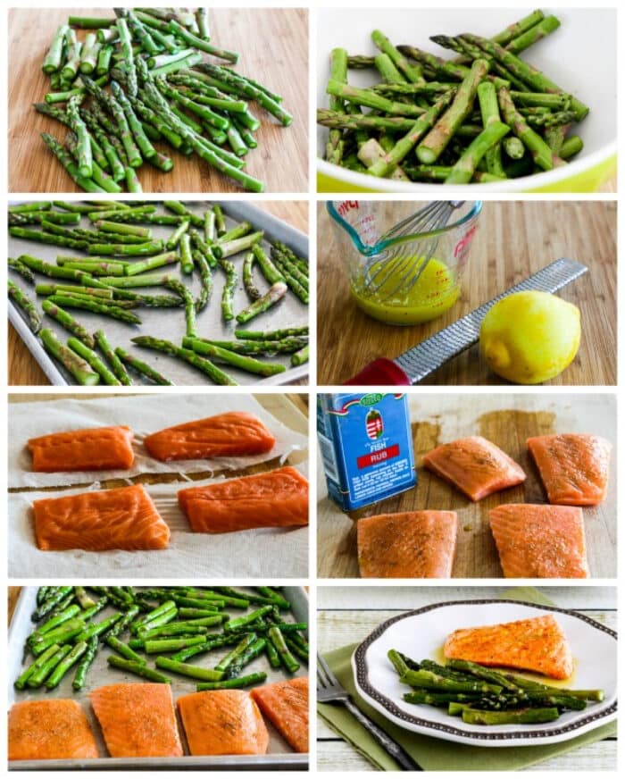 Roasted Lemon Salmon and Asparagus Sheet Pan Meal Kalyn's Kitchen
