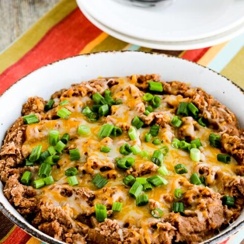 The BEST Instant Pot Refried Beans with Onion, Garlic, and Chiles