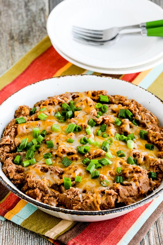 The BEST Instant Pot Refried Beans with Onion, Garlic, and Chiles