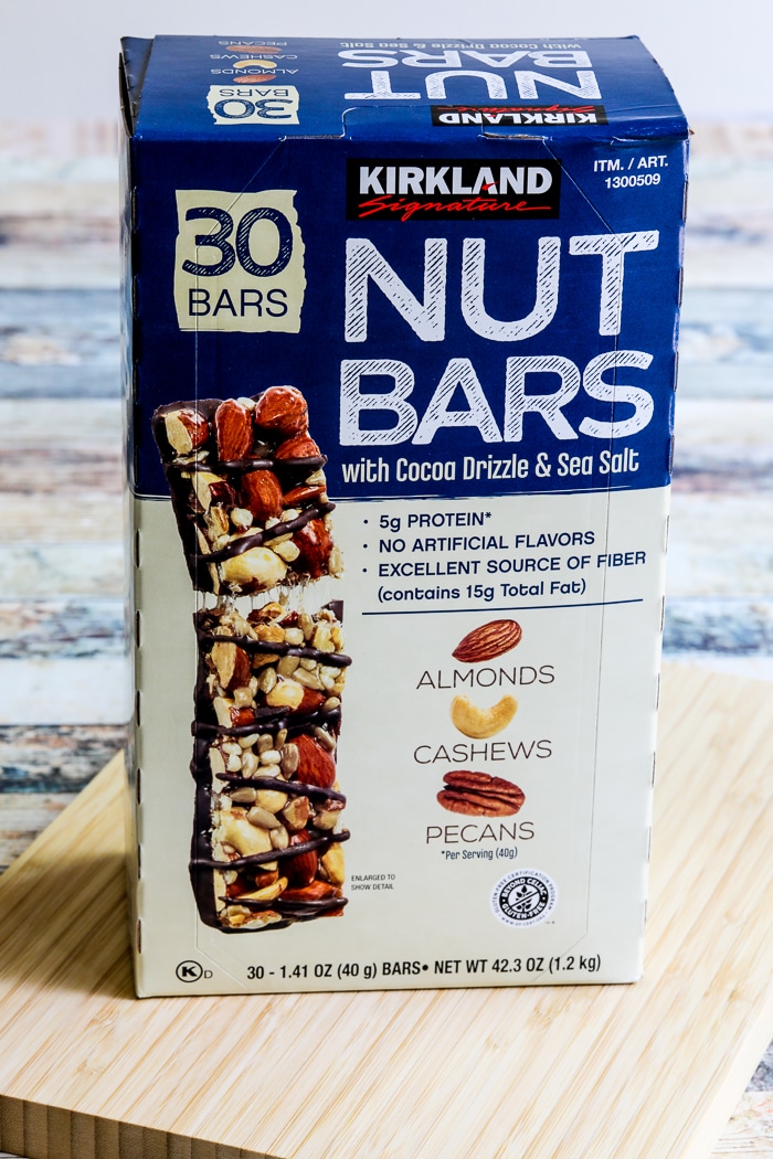 Kalyn's Kitchen Picks: Kirkland Nut Bars photo of box of nut bars.