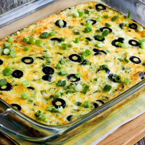 Bobbi's Egg Casserole with Green Chiles and Cheese
