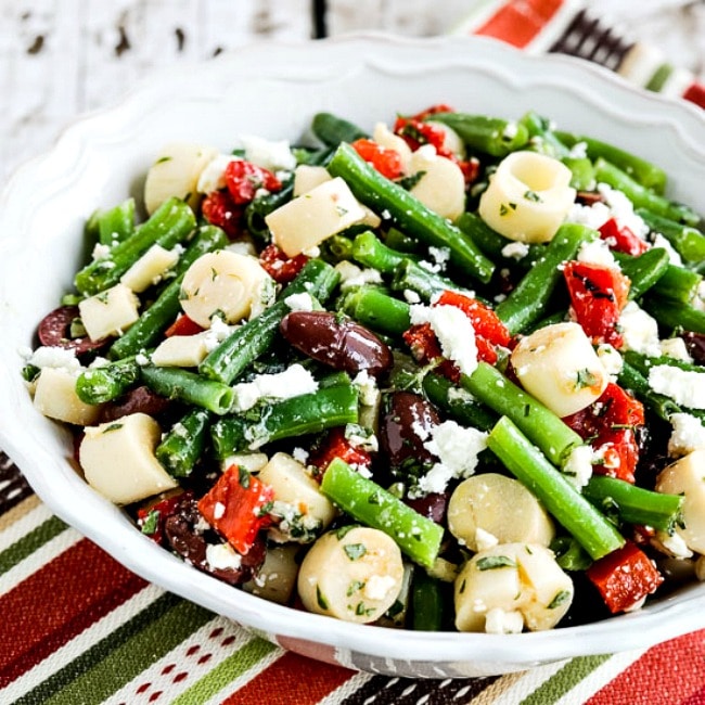 Green Bean Salad with Hearts of Palm finished salad thumbnail image