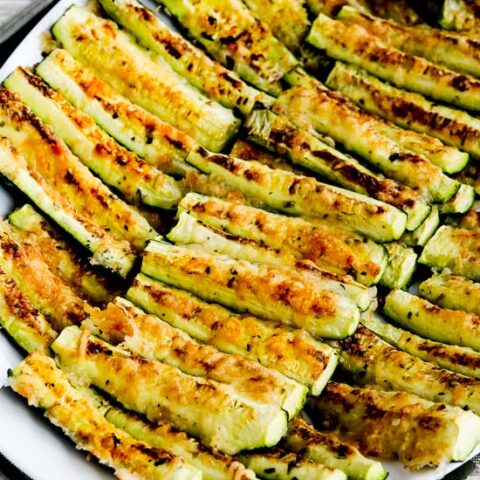 Parmesan Crusted Zucchini