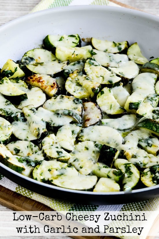 Cheesy Zucchini with Garlic and Parsley – Kalyn's Kitchen