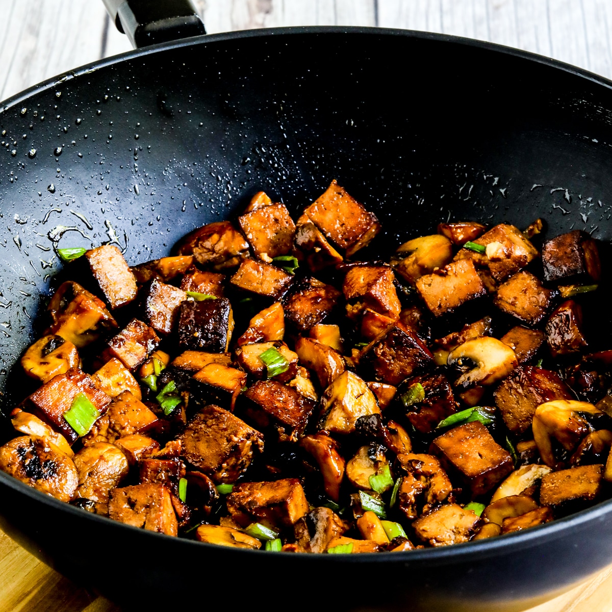 Tofu Mushroom Stir Fry
