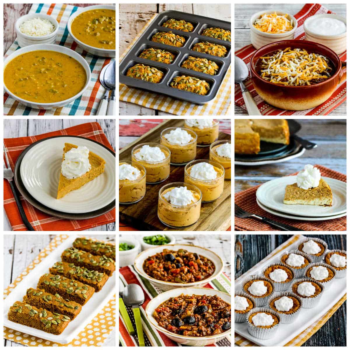 My Favorite Pumpkin Recipes collage of featured recipes