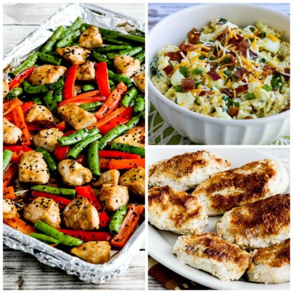 The Top Ten New Low-Carb Recipes of 2017 (plus Honorable Mentions) found on KalynsKitchen.com