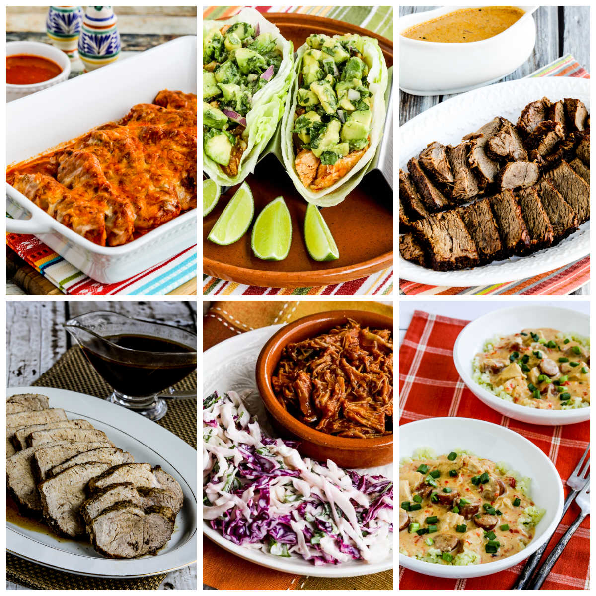  collage of featured recipes