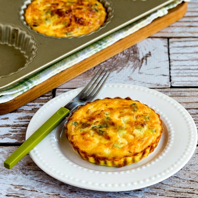 Crustless Breakfast Tarts with Asparagus and Goat Cheese thumbnail photo