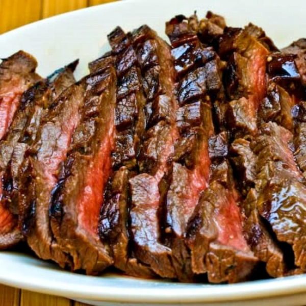 Amazing Recipes for Low-Carb and Keto Beef Steak on the Grill found on KalynsKitchen.com