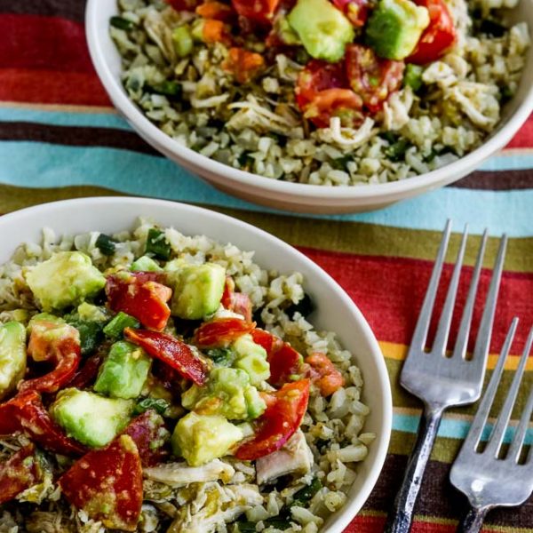 Green Chile Chicken Burrito Bowl Kalyn's Kitchen
