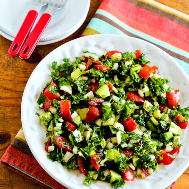 square thumbnail image of Middle Eastern Tomato Salad