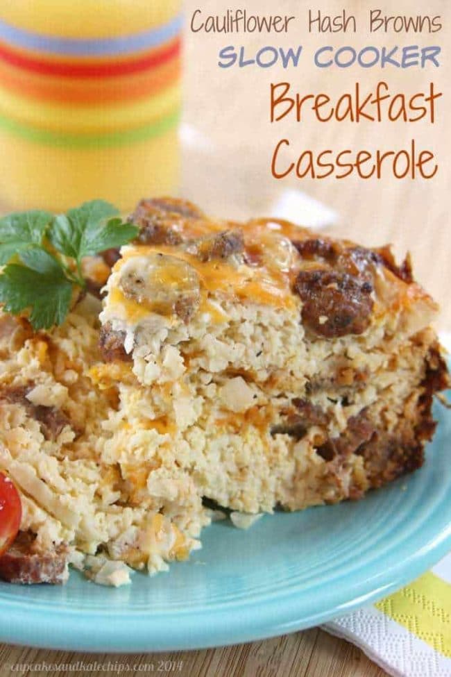 Low-Carb and Keto Breakfast Casseroles Your Family Will Love! found on KalynsKitchen.com