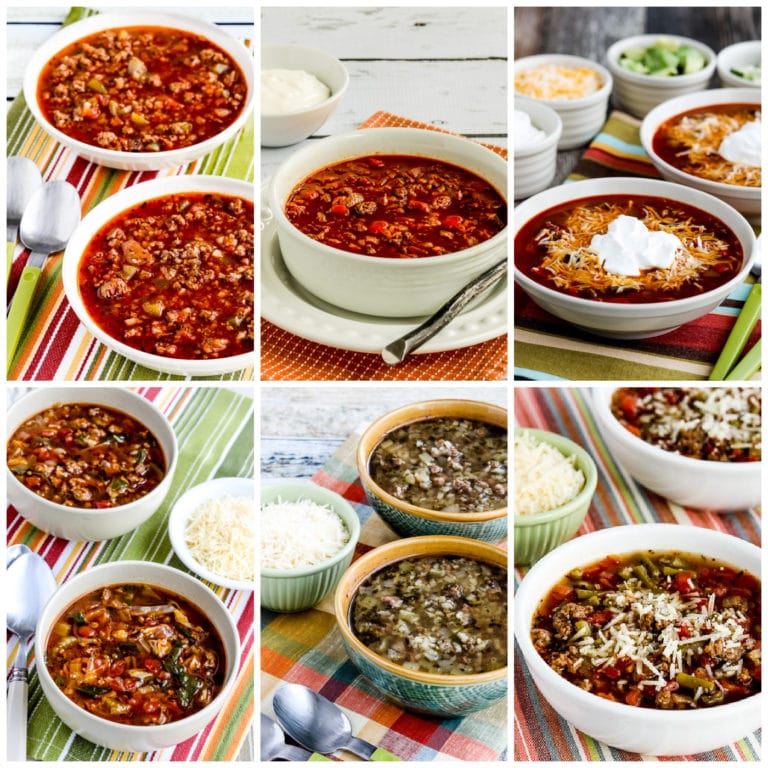 LowCarb Soups with Ground Beef Kalyn's Kitchen