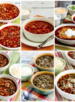 Low-Carb Soups with Ground Beef