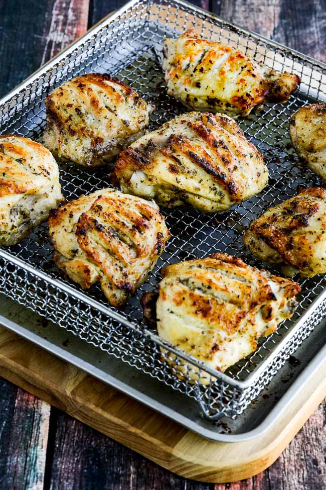 Cooking chicken thighs shop in air fryer