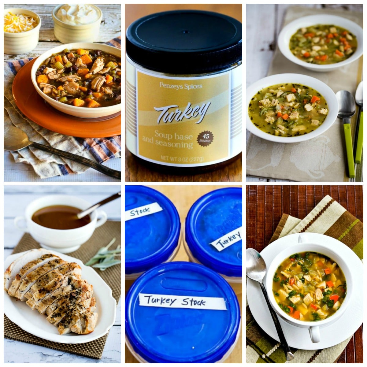 Kalyn's Kitchen Picks: Penzey's Turkey Soup Base collage photo 