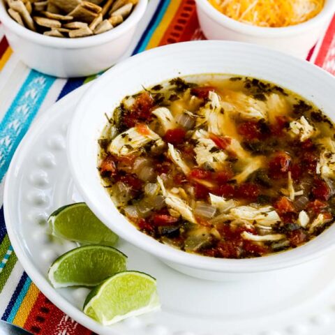 Low carb chicken tortilla soup instant pot new arrivals