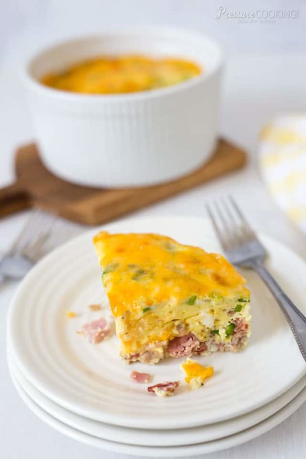 Pressure Cooker Skinless Meat Lovers Quiche