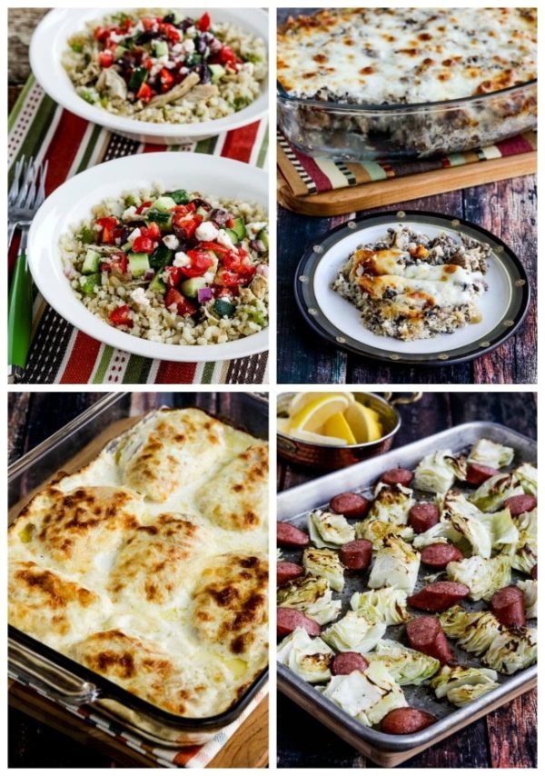 The Top Ten New Low-Carb and Keto Recipes of 2018 from KalynsKitchen.com