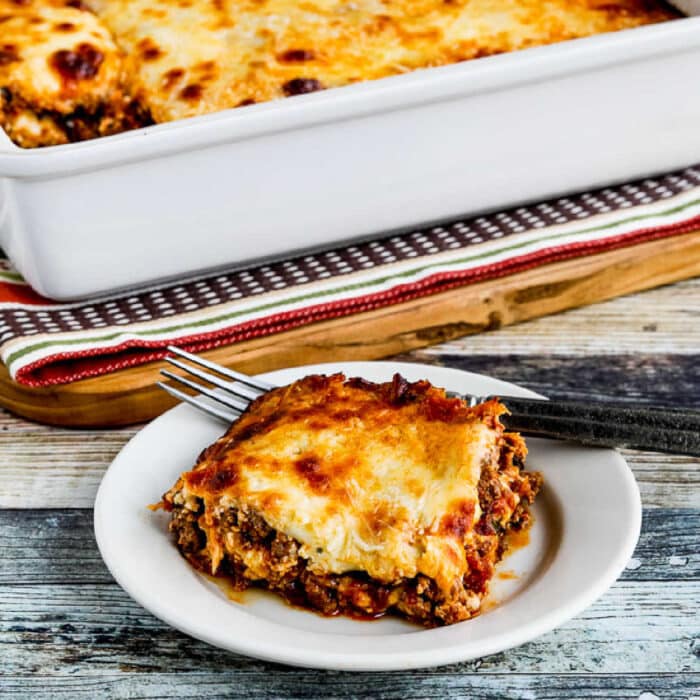 NoNoodle Lasagna with Sausage and Basil Kalyn's Kitchen